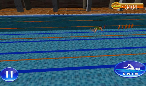 اسکرین شات بازی Swimming Race 3D 7