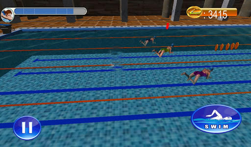 اسکرین شات بازی Swimming Race 3D 8