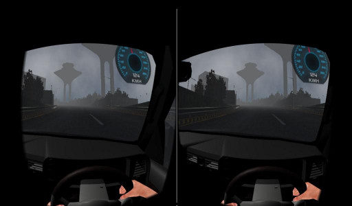 اسکرین شات 2 بازی VR Car Race