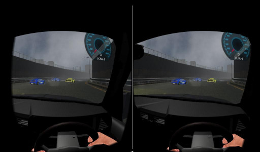 اسکرین شات 1 بازی VR Car Race