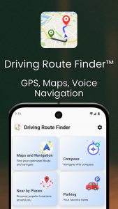 اسکرین شات 1 برنامه Driving Route Finder™