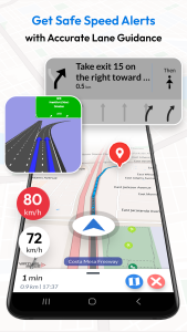 اسکرین شات 1 برنامه Offline Map Navigation