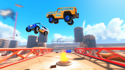 اسکرین شات برنامه Derby Car Stunt Racing Games 4