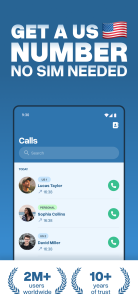 اسکرین شات 1 برنامه Virtual SIM