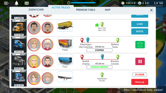 اسکرین شات بازی Virtual Truck Manager - Tycoon 3