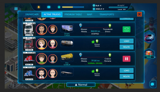 اسکرین شات بازی Virtual Truck Manager 2 Tycoon 3