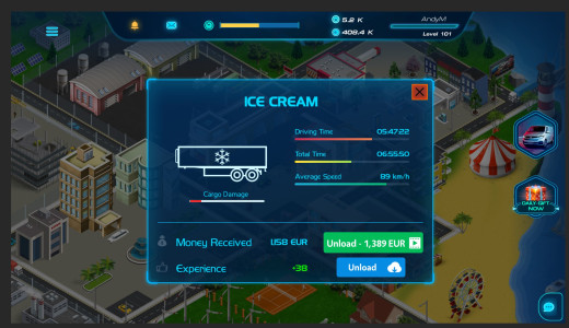 اسکرین شات 4 بازی Virtual Truck Manager 2 Tycoon