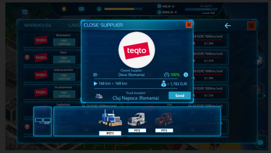 اسکرین شات بازی Virtual Truck Manager 2 Tycoon 8