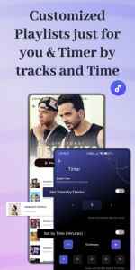 اسکرین شات برنامه ViaMusic: MP3 Music Player App 3