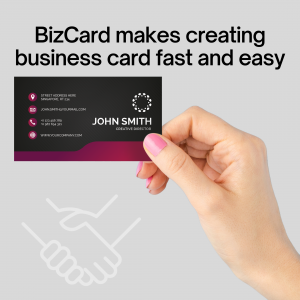 اسکرین شات 6 برنامه Business Card Maker : BizCard