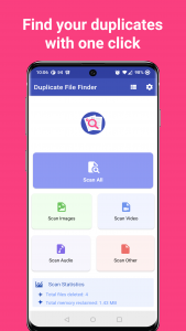 اسکرین شات برنامه Duplicate Photo Video Remover 1