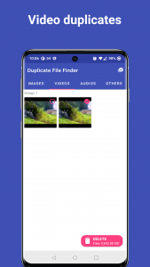 اسکرین شات برنامه Duplicate Photo Video Remover 4