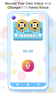 اسکرین شات 2 برنامه Voice Changer - Funny Recorder