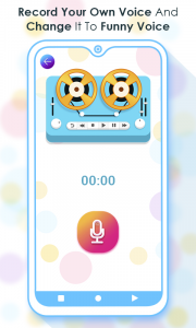 اسکرین شات برنامه Voice Changer - Funny Recorder 2