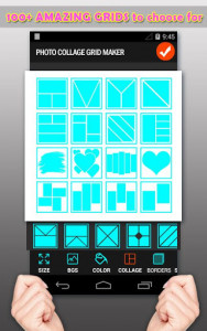 اسکرین شات برنامه Photo Collage Grid Maker 7