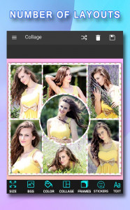 اسکرین شات 2 برنامه Pic Frames Collage