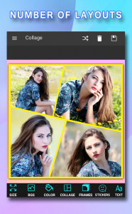 اسکرین شات 4 برنامه Pic Frames Collage