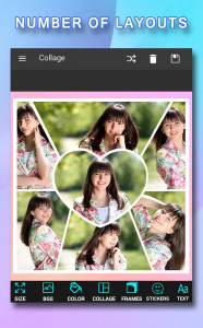 اسکرین شات 1 برنامه Pic Frames Collage