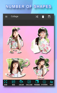 اسکرین شات 3 برنامه Pic Frames Collage