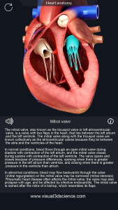 اسکرین شات 3 برنامه Heart Anatomy Pro.