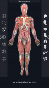 اسکرین شات برنامه Human Anatomy 3