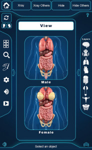اسکرین شات برنامه Organs Anatomy Pro. 1