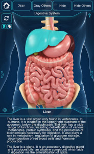 اسکرین شات برنامه Organs Anatomy Pro. 4