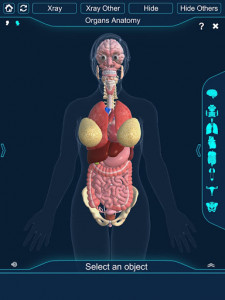 اسکرین شات برنامه Organs Anatomy Pro. 8
