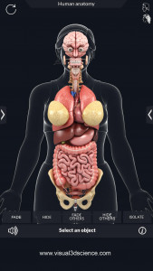 اسکرین شات برنامه My Organs Anatomy 5