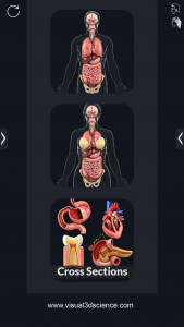 اسکرین شات برنامه My Organs Anatomy 1