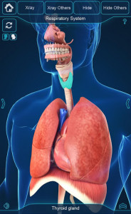 اسکرین شات برنامه Respiratory System Anatomy Pro. 2