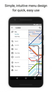 اسکرین شات برنامه Tube Map London Underground 8