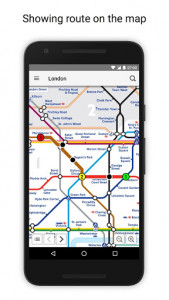 اسکرین شات برنامه Tube Map London Underground 4