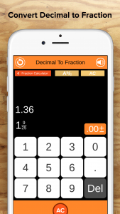 اسکرین شات برنامه Fraction Calculator + Decimals 4
