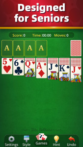 اسکرین شات 2 بازی Vita Solitaire for Seniors