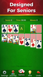 اسکرین شات 2 بازی Vita Solitaire for Seniors