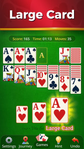 اسکرین شات 3 بازی Vita Solitaire for Seniors