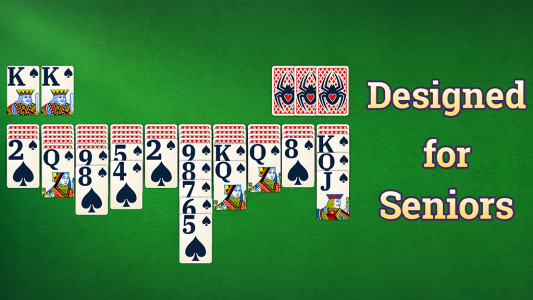 اسکرین شات 1 بازی Vita Spider Solitaire
