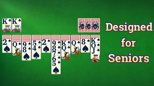 اسکرین شات بازی Vita Spider Solitaire 1