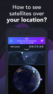 اسکرین شات 4 برنامه Satellite Tracker by Star Walk