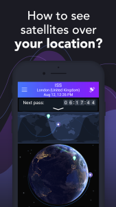 اسکرین شات 4 برنامه Satellite Tracker by Star Walk