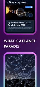 اسکرین شات 4 برنامه Sky Tonight - Star Gazer Guide