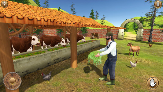 اسکرین شات برنامه Animal Farm Simulator Games 3D 2