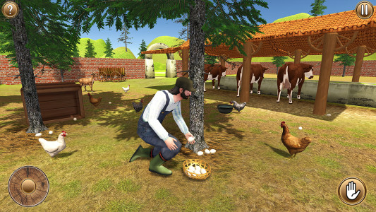 اسکرین شات برنامه Animal Farm Simulator Games 3D 3