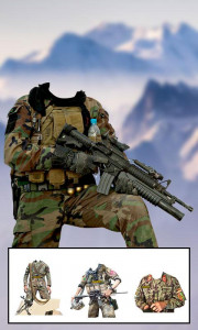 اسکرین شات برنامه Afghan Army Suit Editor 3