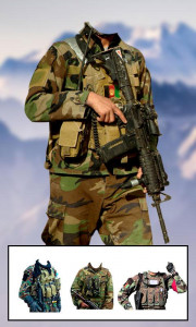 اسکرین شات برنامه Afghan Army Suit Editor 1