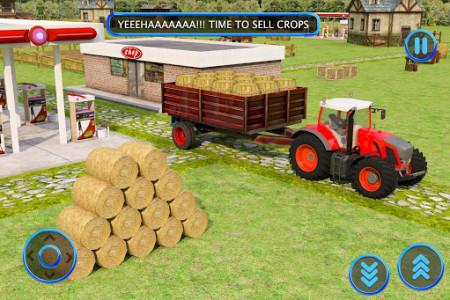 اسکرین شات برنامه Modern Tractor Farming 2020: Tractor Simulator 4