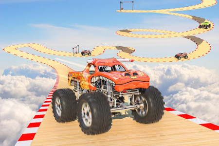 اسکرین شات برنامه Extreme Monster Truck Stunt:US Monster Racing 2020 5