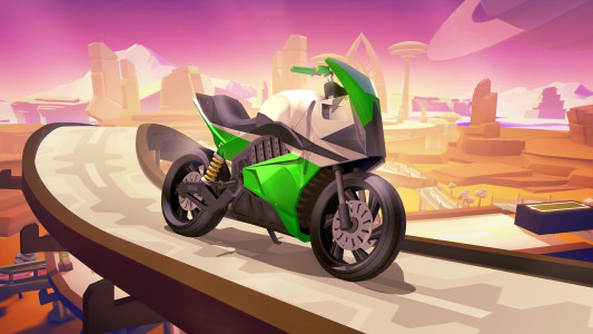 اسکرین شات 1 بازی Gravity Rider Zero