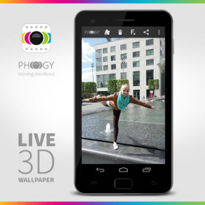 اسکرین شات برنامه Phogy, 3D Camera 3